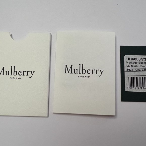 Mulberry Heritage Backpack